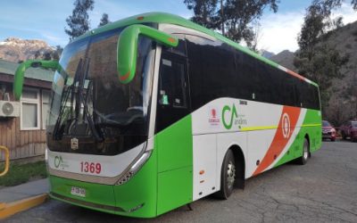 Buses eléctricos unirán Los Andes con Santiago  (Línea 3 del Metro) por solo $ 999