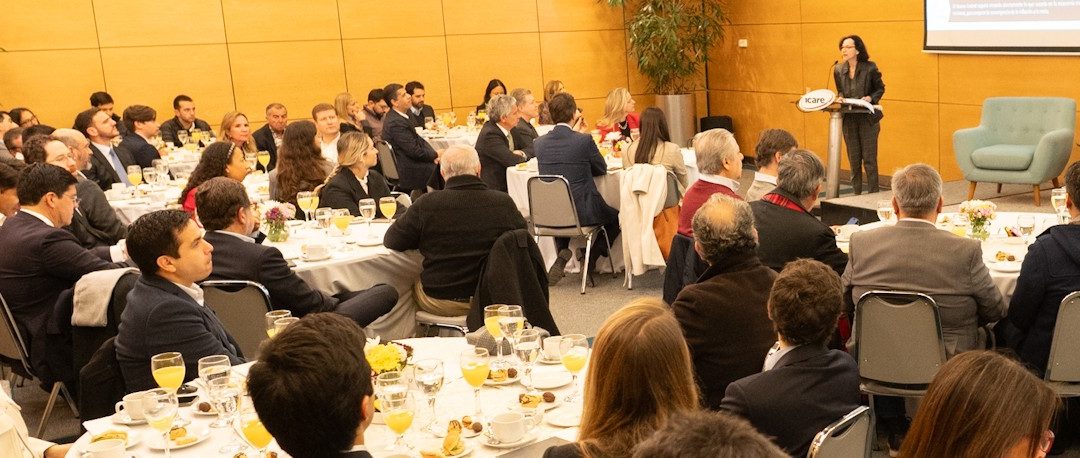 ICARE: Informe de junio fue presentado en ICARE por Rossana Costa, presidenta del Banco Central