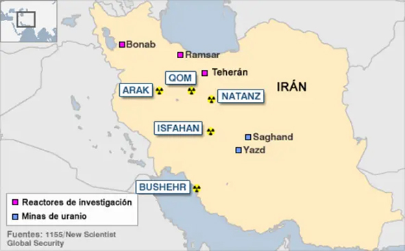 INTERNACIONAL:  Estados Unidos bombardea tres instalaciones nucleares de Irán.