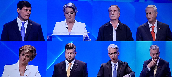 La elección presidencial y parlamentaria  entra en tierra derecha