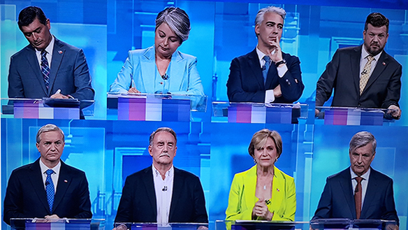 Anatel: Ningún candidato presidencial defendió al Gobierno de Boric