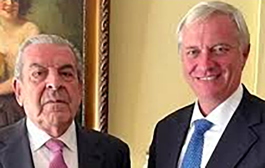 El expresidente Eduardo Frei se reúne con José  Antonio Kast en su casa