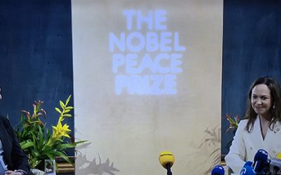 María Corina Machado logró llegar a Oslo, Noruega