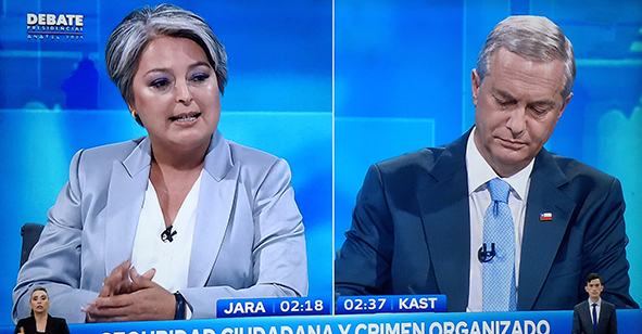 Debate ANATEL: La candidata comunista Jeannette Jara se jugó su última carta