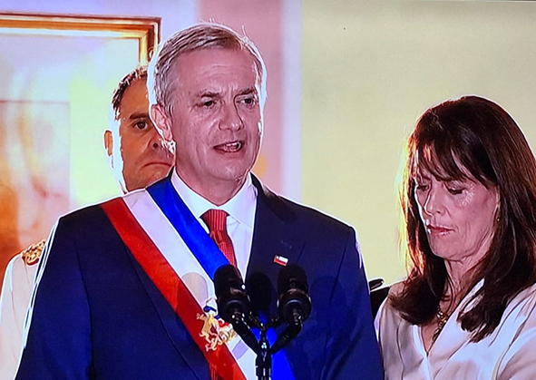 Presidente José A Kast traza las líneas de su  Gobierno: orden, patria y familia