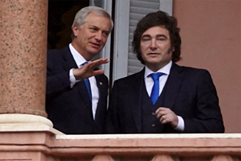 Kast se juntó con Milei, y reclamó por la fuga del presunto autor intelectual del crimen del senador Jaime Guzmán