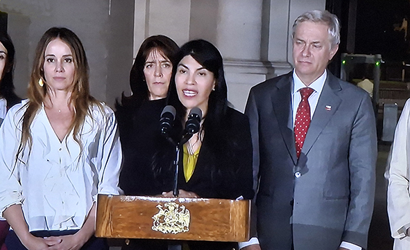 Identifican a los cobardes “líderes” de la agresión a ministra Lincolao