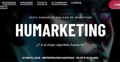 XXXIII Congreso Chileno de Marketing  HUMARKETING ¿Y si el mejor algoritmo fueras tú?