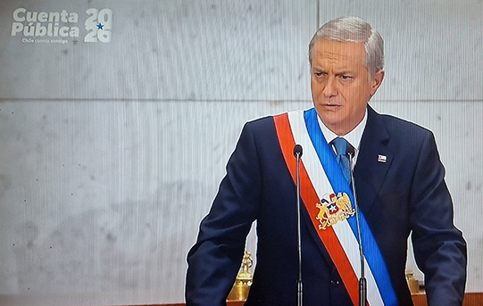 Cuenta Pública: Presidente José Antonio Kast hace llamado al Congreso Nacional