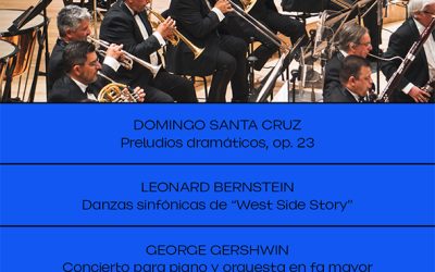 Viernes 28 y sábado 29 de agosto La Orquesta Sinfónica Nacional de Chile trae los sonidos de “West side Story” de Bernstein y el Concierto de piano de Gershwin