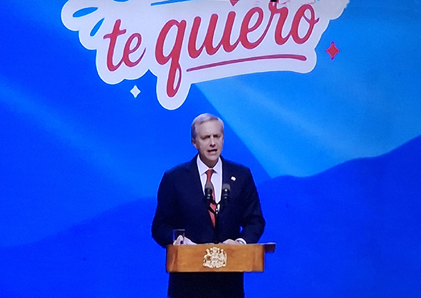 Con payas, el Presidente José A. Kast dio inicio a  las Fiestas Patrias