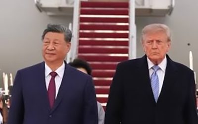 Con honores Donald Trump recibió a Xi Jinping en  la Casa Blanca