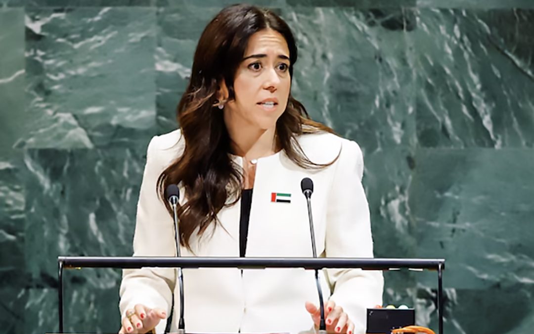 Emiratos Árabes Unidos con el V° B° de Trump y Xi Jinping, presentó su candidata a la Secretaría  General de la ONU